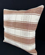 Turkish Hemp Pillow Cushion Natural Beige Brown Pillow Cushion Cover 24x24 #30343