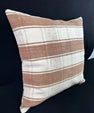 Turkish Hemp Pillow Cushion Natural Beige Brown Pillow Cushion Cover 24x24 #30343