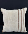Turkish Hemp Pillow Cushion Natural Beige Brown Pillow Cushion Cover 24x24 #30369