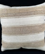 Turkish Hemp Pillow Cushion Natural Beige Brown Pillow Cushion Cover 24x24 #30368