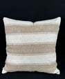 Turkish Hemp Pillow Cushion Natural Beige Brown Pillow Cushion Cover 24x24 #30368