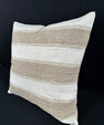 Turkish Hemp Pillow Cushion Natural Beige Brown Pillow Cushion Cover 24x24 #30368