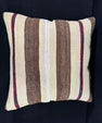 Turkish Hemp Pillow Cushion Natural Beige Brown Pillow Cushion Cover 24x24 #30430