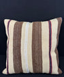 Turkish Hemp Pillow Cushion Natural Beige Brown Pillow Cushion Cover 24x24 #30430
