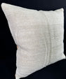 Turkish Hemp Pillow Cushion Natural Beige Pillow Cushion Cover 24x24 #30372