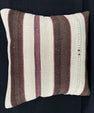 Turkish Hemp Pillow Cushion Natural Beige Brown Pillow Cushion Cover 24x24 #30384