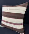 Turkish Hemp Pillow Cushion Natural Beige Brown Pillow Cushion Cover 24x24 #30384