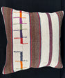 Turkish Hemp Pillow Cushion Natural Beige Brown Pillow Cushion Cover 24x24 #30383