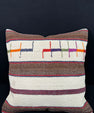 Turkish Hemp Pillow Cushion Natural Beige Brown Pillow Cushion Cover 24x24 #30383