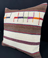 Turkish Hemp Pillow Cushion Natural Beige Brown Pillow Cushion Cover 24x24 #30383