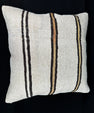 Turkish Hemp Pillow Cushion Natural Beige Brown Pillow Cushion Cover 24x24 #30398