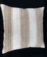 Turkish Hemp Pillow Cushion Natural Beige Brown Pillow Cushion Cover 24x24 #30364