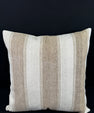 Turkish Hemp Pillow Cushion Natural Beige Brown Pillow Cushion Cover 24x24 #30364