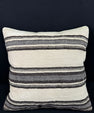 Turkish Hemp Pillow Cushion Natural Beige Gray Pillow Cushion Cover 24x24 #30365