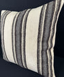 Turkish Hemp Pillow Cushion Natural Beige Gray Pillow Cushion Cover 24x24 #30365