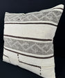 Turkish Hemp Pillow Cushion Natural Beige Brown Pillow Cushion Cover 24x24 #30357