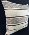 Turkish Hemp Pillow Cushion Natural Beige Brown Pillow Cushion Cover 24x24 #30357
