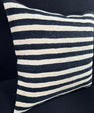 Turkish Hemp Pillow Cushion Natural Beige Black Pillow Cushion Cover 24x24 #30355
