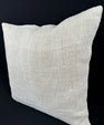 Turkish Hemp Pillow Cushion Natural Beige Pillow Cushion Cover 24x24 #30371