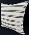 Turkish Hemp Pillow Cushion Natural Beige Dark Brown Pillow Cushion Cover 24x24 #30393