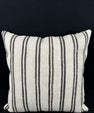 Turkish Hemp Pillow Cushion Natural Beige Dark Brown Pillow Cushion Cover 24x24 #30393