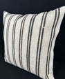 Turkish Hemp Pillow Cushion Natural Beige Dark Brown Pillow Cushion Cover 24x24 #30393