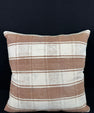 Turkish Hemp Pillow Cushion Natural Beige Brown Pillow Cushion Cover 24x24 #30367