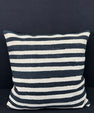Turkish Hemp Pillow Cushion Natural Beige Black Pillow Cushion Cover 24x24 #30352