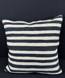Turkish Hemp Pillow Cushion Natural Beige Black Pillow Cushion Cover 24x24 #30346