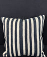 Turkish Hemp Pillow Cushion Natural Beige Black Pillow Cushion Cover 24x24 #30346