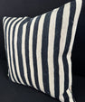 Turkish Hemp Pillow Cushion Natural Beige Black Pillow Cushion Cover 24x24 #30346