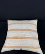 Turkish Hemp Pillow Cushion Natural Beige Rust Pillow Cushion Cover 24x24 #30345