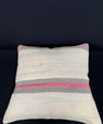 Turkish Hemp Pillow Cushion Natural Beige Pink Pillow Cushion Cover 24x24 #30363