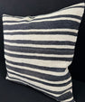 Turkish Hemp Pillow Cushion Natural Beige Black Pillow Cushion Cover 24x24 #30362
