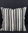 Turkish Hemp Pillow Cushion Natural Beige Black Pillow Cushion Cover 24x24 #30362