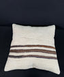 Turkish Hemp Pillow Cushion Natural Beige Brown Pillow Cushion Cover 24x24 #30342
