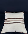 Turkish Hemp Pillow Cushion Natural Beige Brown Pillow Cushion Cover 24x24 #30341