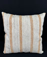 Turkish Hemp Pillow Cushion Natural Beige Rust Pillow Cushion Cover 24x24 #30350