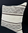 Turkish Hemp Pillow Cushion Natural Beige Brown Pillow Cushion Cover 20x20 #30588