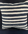 Turkish Hemp Pillow Cushion Natural Beige Black Pillow Cushion Cover 20x20 #30587
