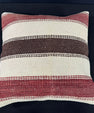 Turkish Hemp Pillow Cushion Natural Beige Red Pillow Cushion Cover 20x20 #30564