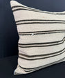 Turkish Hemp Pillow Cushion Natural Beige Dark Brown Pillow Cushion Cover 20x20 #30563