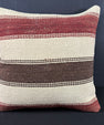 Turkish Hemp Pillow Cushion Natural Beige Red Pillow Cushion Cover 20x20 #30562