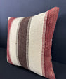 Turkish Hemp Pillow Cushion Natural Beige Red Pillow Cushion Cover 20x20 #30562