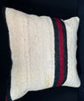 Turkish Hemp Pillow Cushion Natural Beige Black Pillow Cushion Cover 20x20 #30575