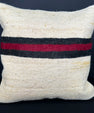 Turkish Hemp Pillow Cushion Natural Beige Black Pillow Cushion Cover 20x20 #30575