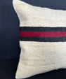 Turkish Hemp Pillow Cushion Natural Beige Black Pillow Cushion Cover 20x20 #30575