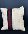 Turkish Hemp Pillow Cushion Natural Beige Black Pillow Cushion Cover 20x20 #30575