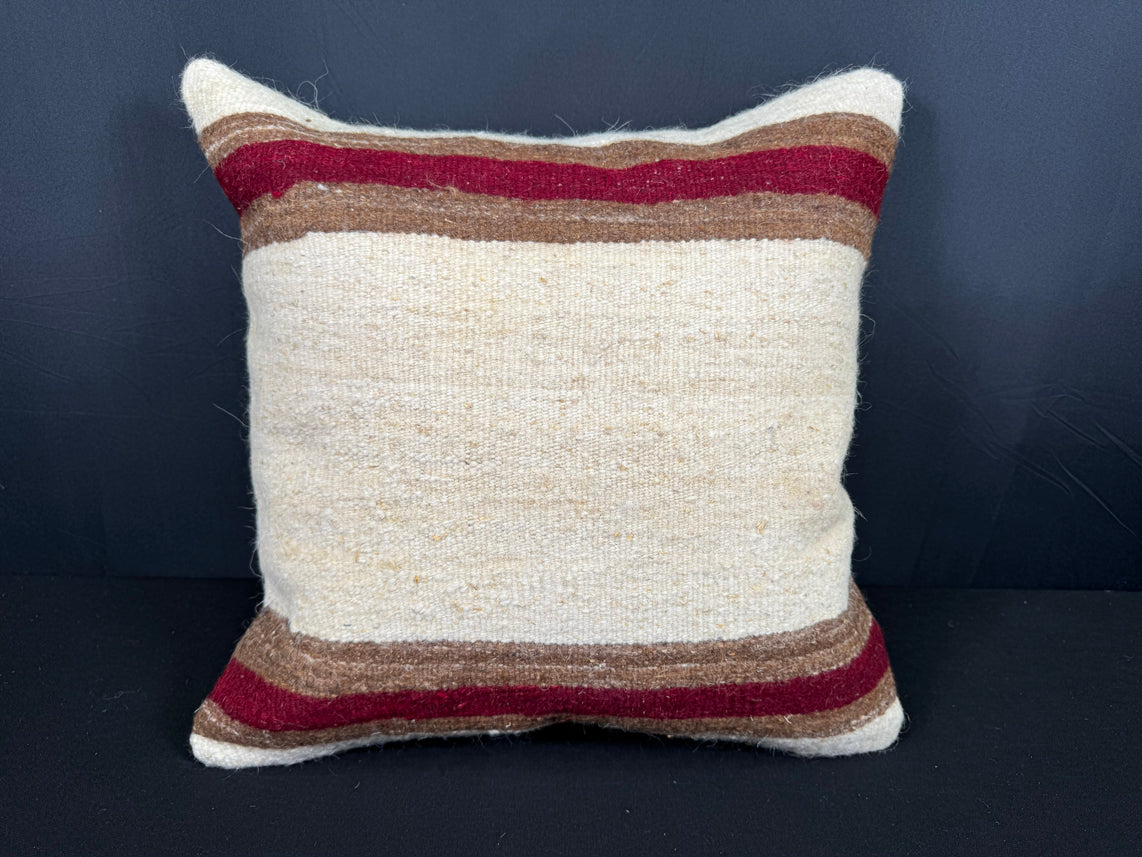 Turkish Hemp Pillow Cushion Natural Beige Brown Pillow Cushion Cover 20x20 #30566