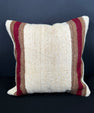 Turkish Hemp Pillow Cushion Natural Beige Brown Pillow Cushion Cover 20x20 #30566